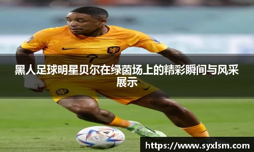 黑人足球明星贝尔在绿茵场上的精彩瞬间与风采展示